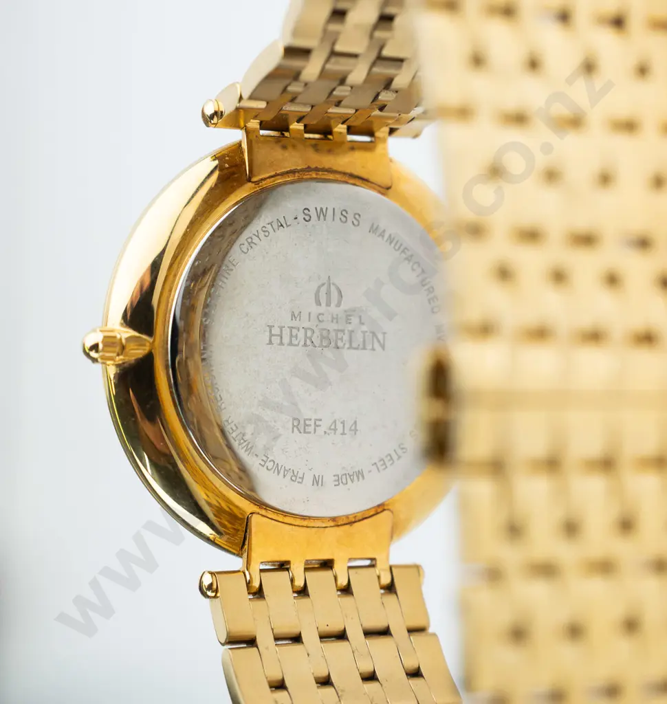 Michel Herbelin men's wristwatch (Swiss) - good running order Image 1++