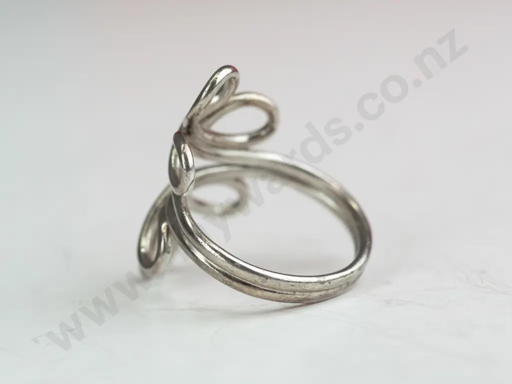 silver ring stamped 925 Image 1++