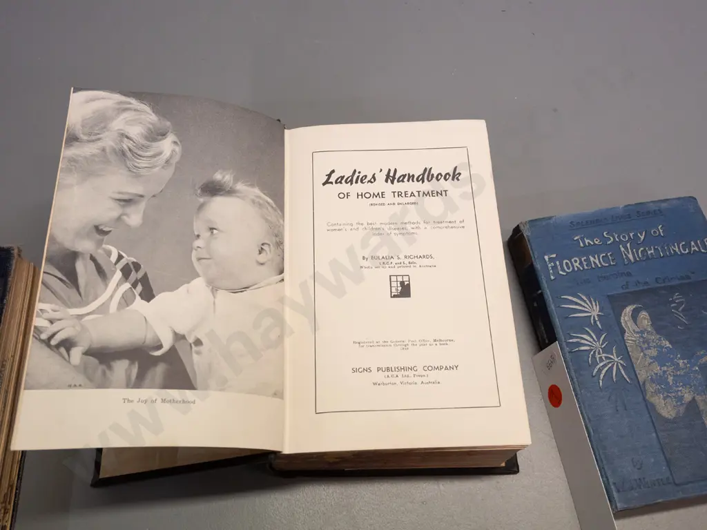 4x vintage medical books; Ladies Handbook of Home Treatment, Modern Medical Counsellor, Image 1++