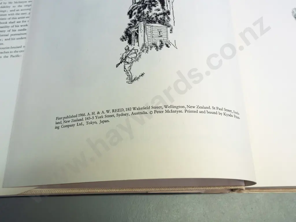 Peter McIntyre 2x books -New Zealand, Pacific (both signed) Image 1++