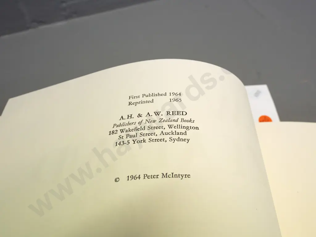 Peter McIntyre 2x books -New Zealand, Pacific (both signed) Image 1++