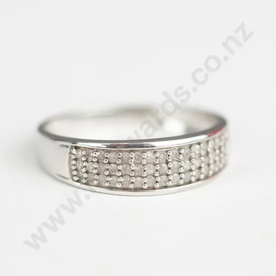 silver cz ring stamped 925