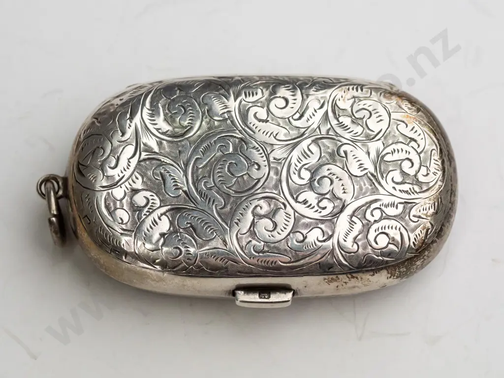 sterling silver sovereign case stamped lion, i Image 1++