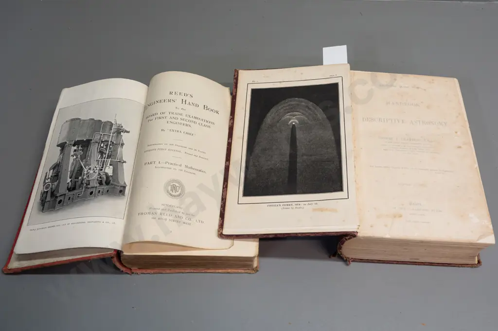 2x books Reeds Engineering Handbook & Astronomy by Chambers Image 1++