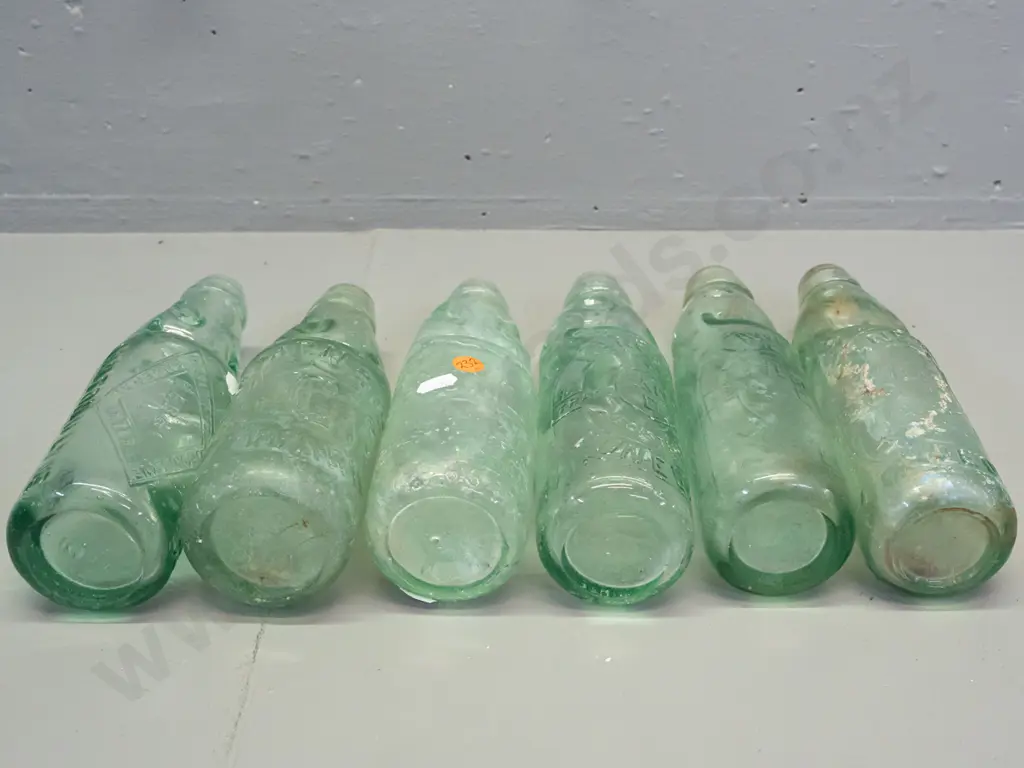 6x assorted marble bottles - various condition chipping staining & overall wear - tallest H230 Image 1++