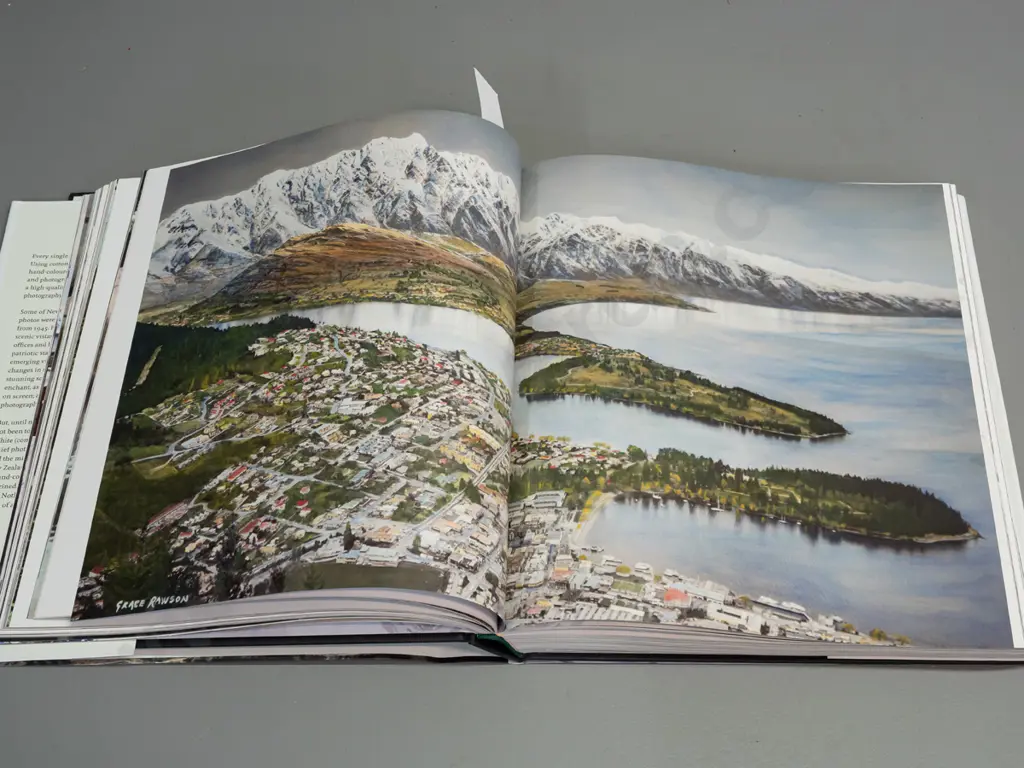 Whites Aviation, hand coloured New Zealand photograph coffee table book 20116 Image 1++