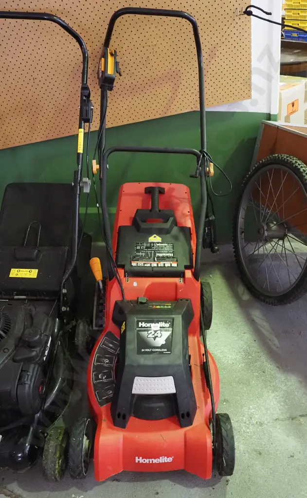 Homelite 24V chargable lawn mower Image 1++