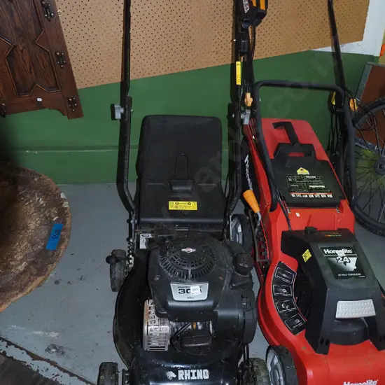 Rhino 4 stroke lawn mower