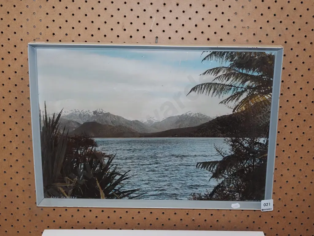 framed print - Lake Kaniere - some damage Image 1++