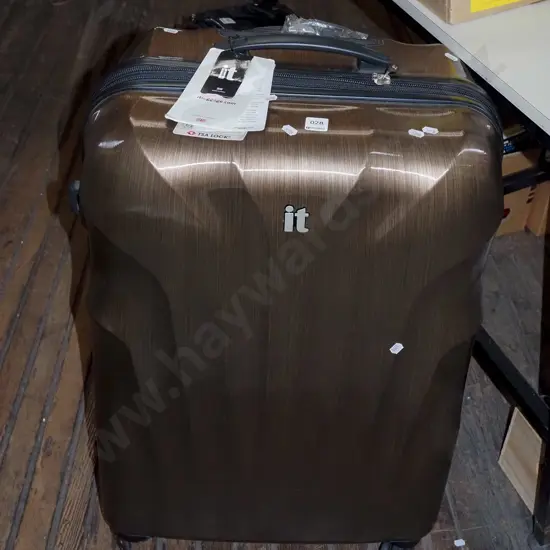 as new it hard shell suitcase