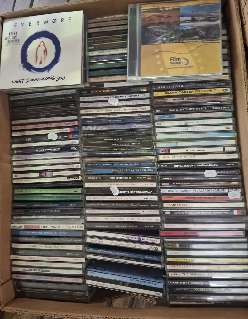 box of CDs Image 1++