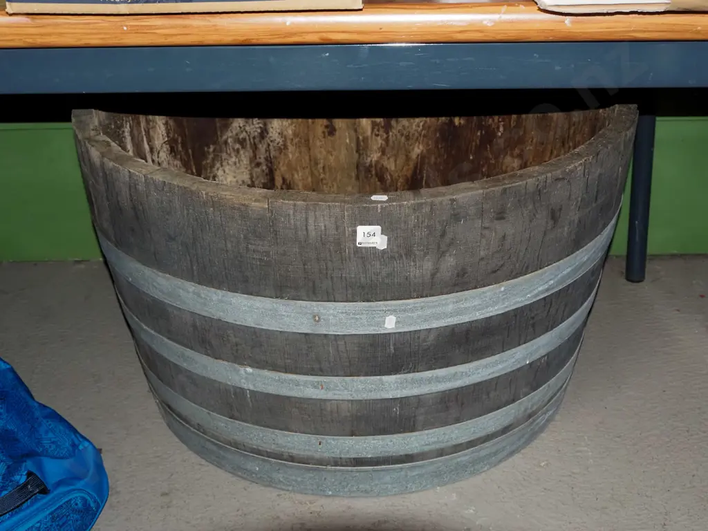 half round wine barrel Diam770 Image 1++