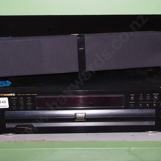 Marantz 5 disc CD changer, ipod speaker