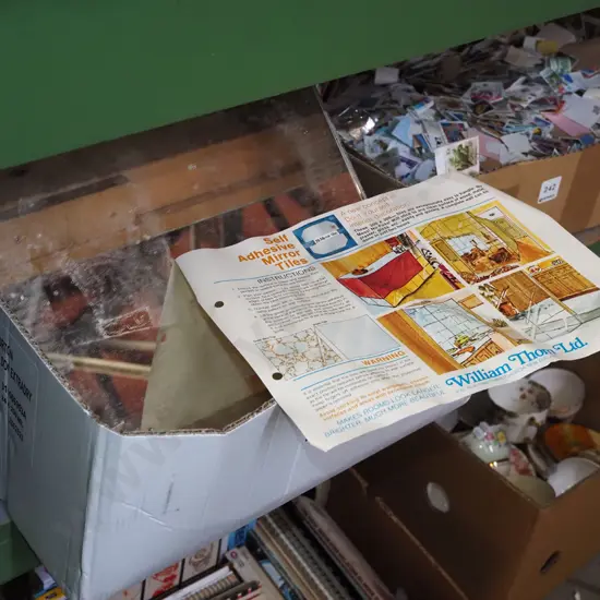 box self adhesive mirror tiles