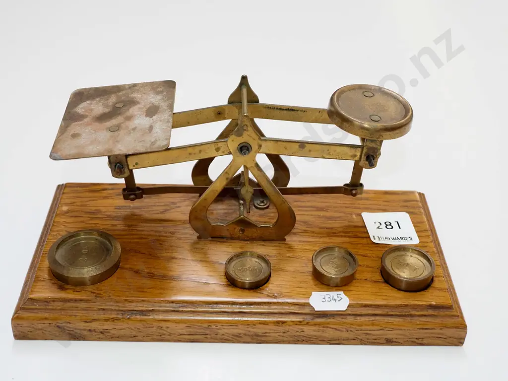 pair of small balance scales Image 1++