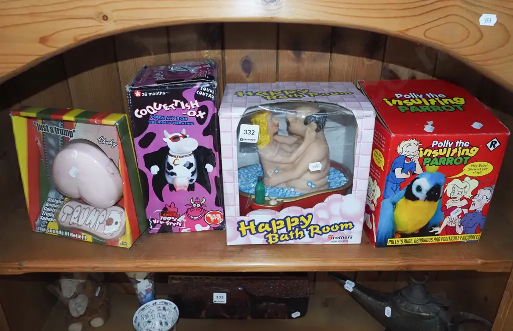 shelf of adult novelty toys Image 1++