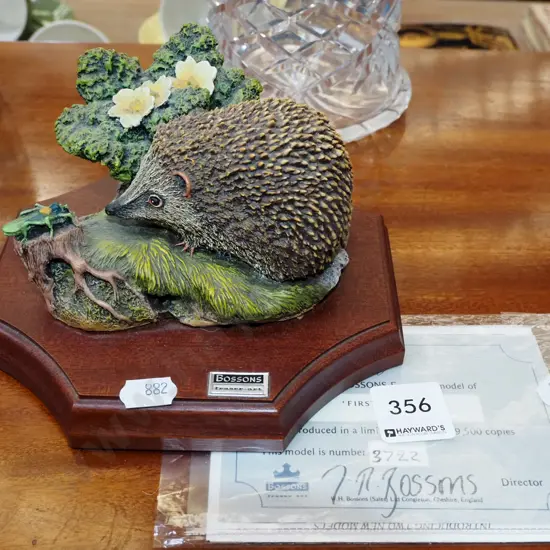 Bossons hedgehog figurine