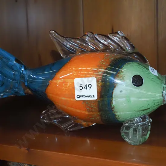 hand blown Murano style fish