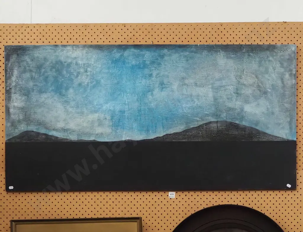 unframed oil on board - landscape Image 1++