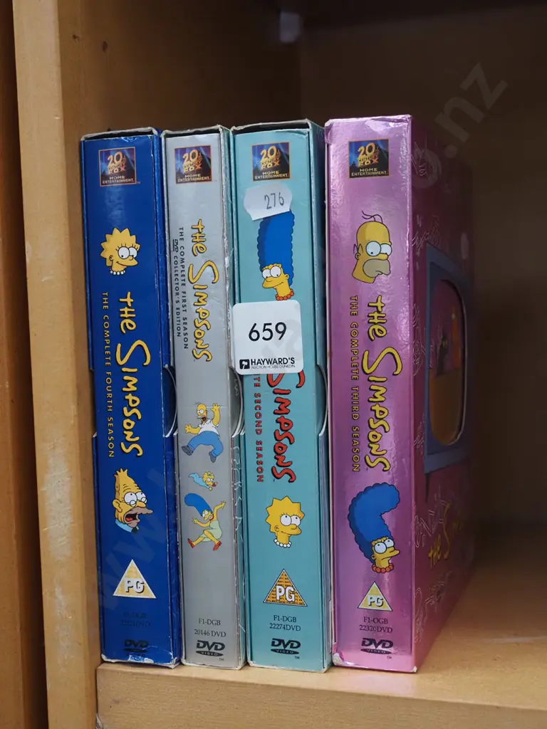 Simpsons DVDs Image 1++