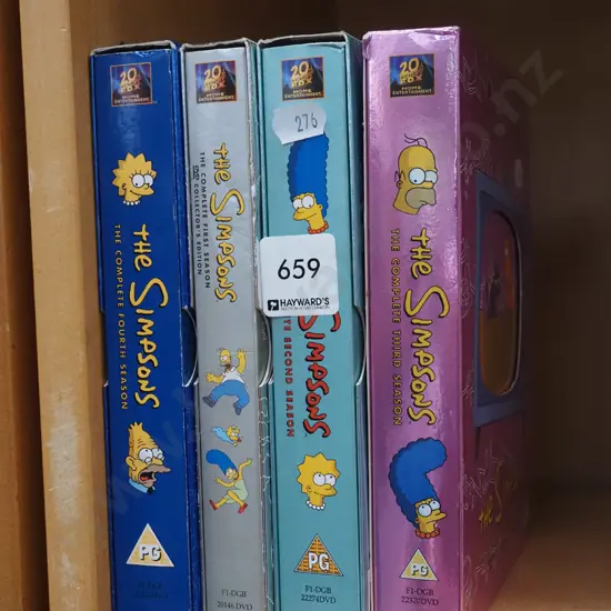 Simpsons DVDs