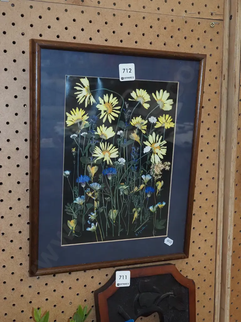 framed print - meadow flowers Image 1++