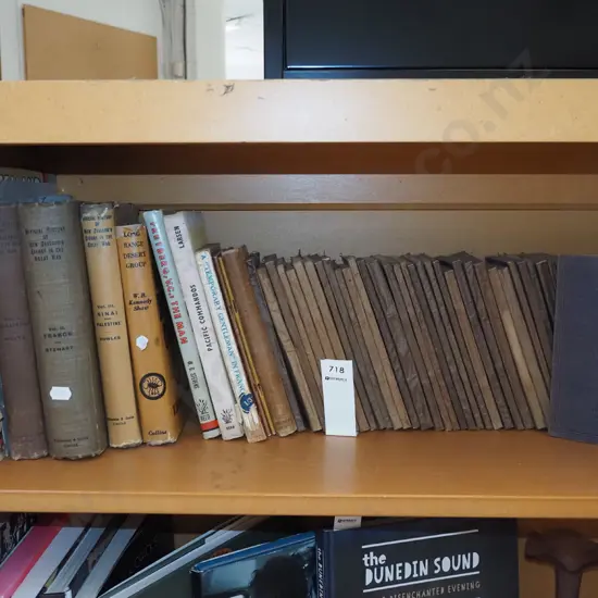 vintage books including Shakespeare plays