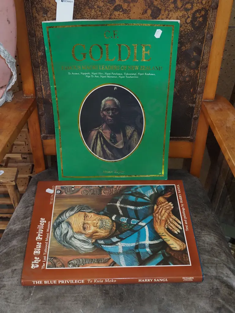 Goldie book, Maori woman book Image 1++