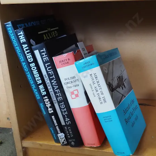 various aircraft books