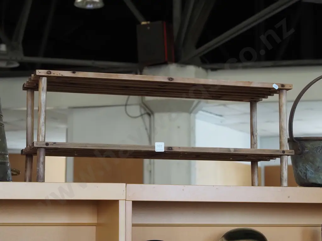 wooden shoe rack Image 1++