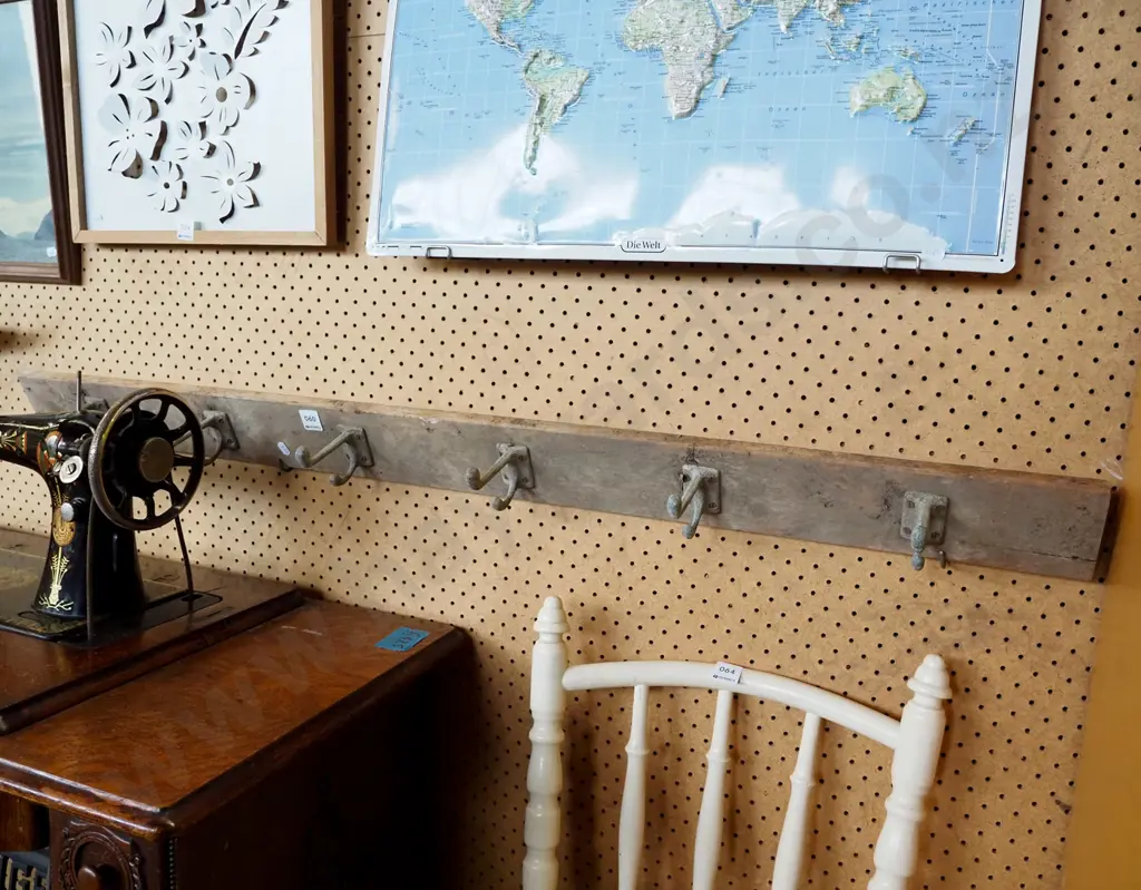 restorer's coat hooks on board Image 1++