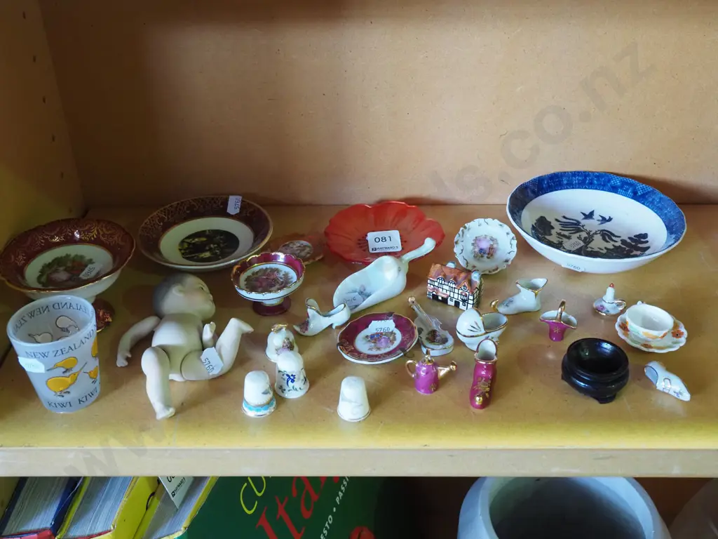 small ceramic doll, Limoges miniatures etc Image 1++