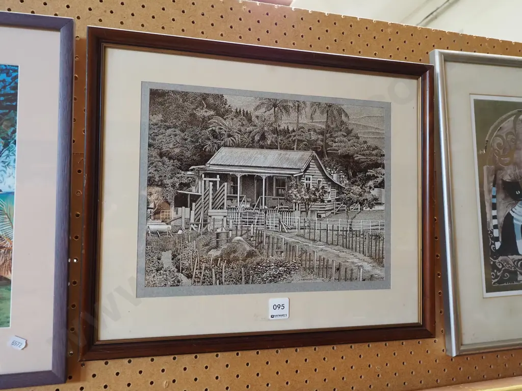 framed print - farmhouse Image 1++