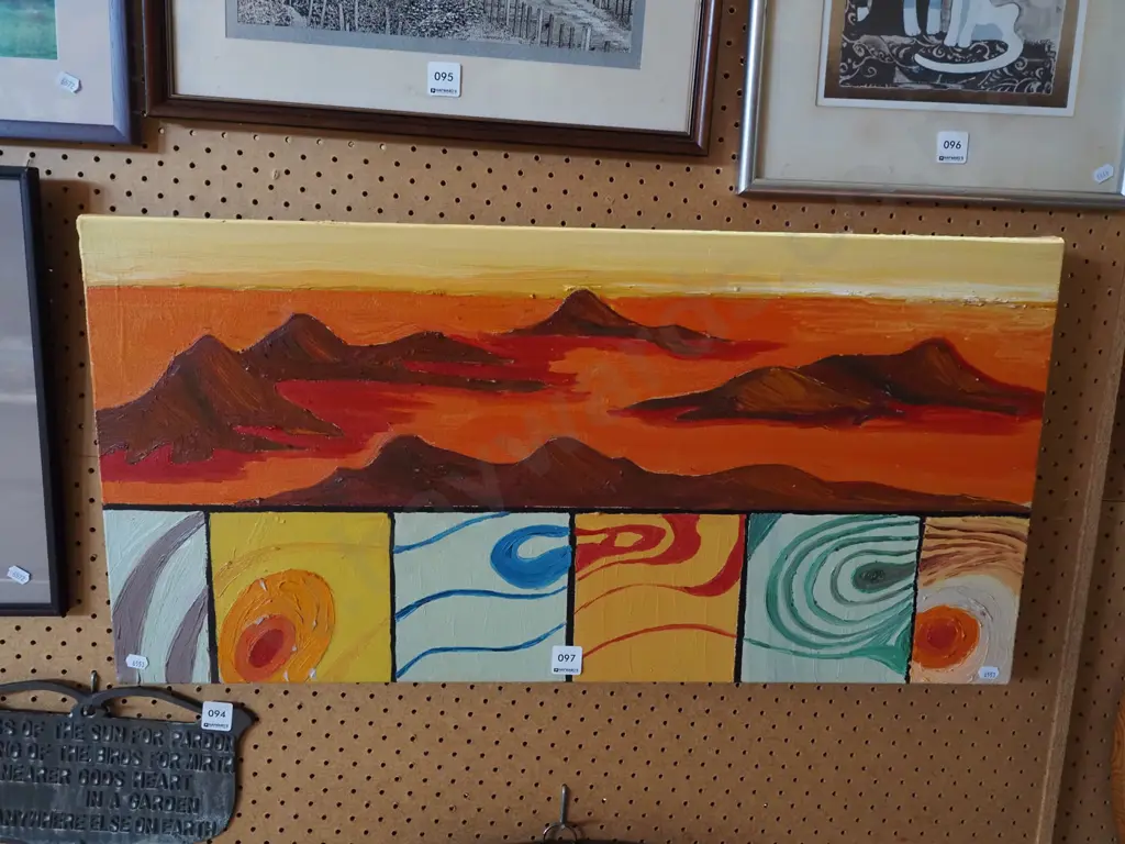 oil on canvas - landscape Image 1++