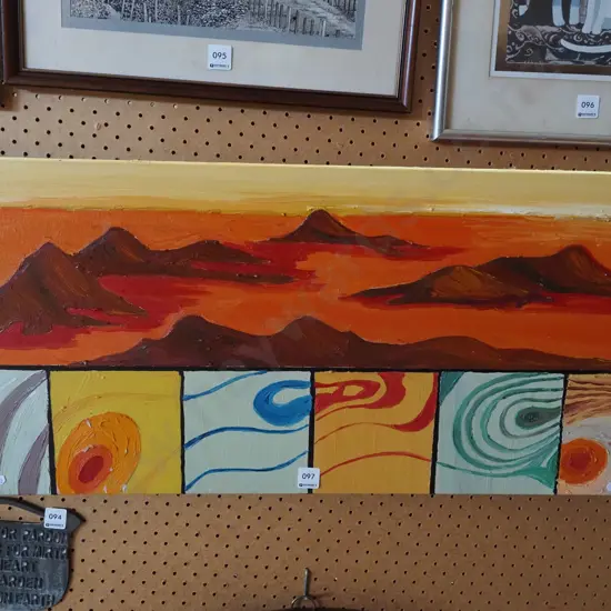 oil on canvas - landscape