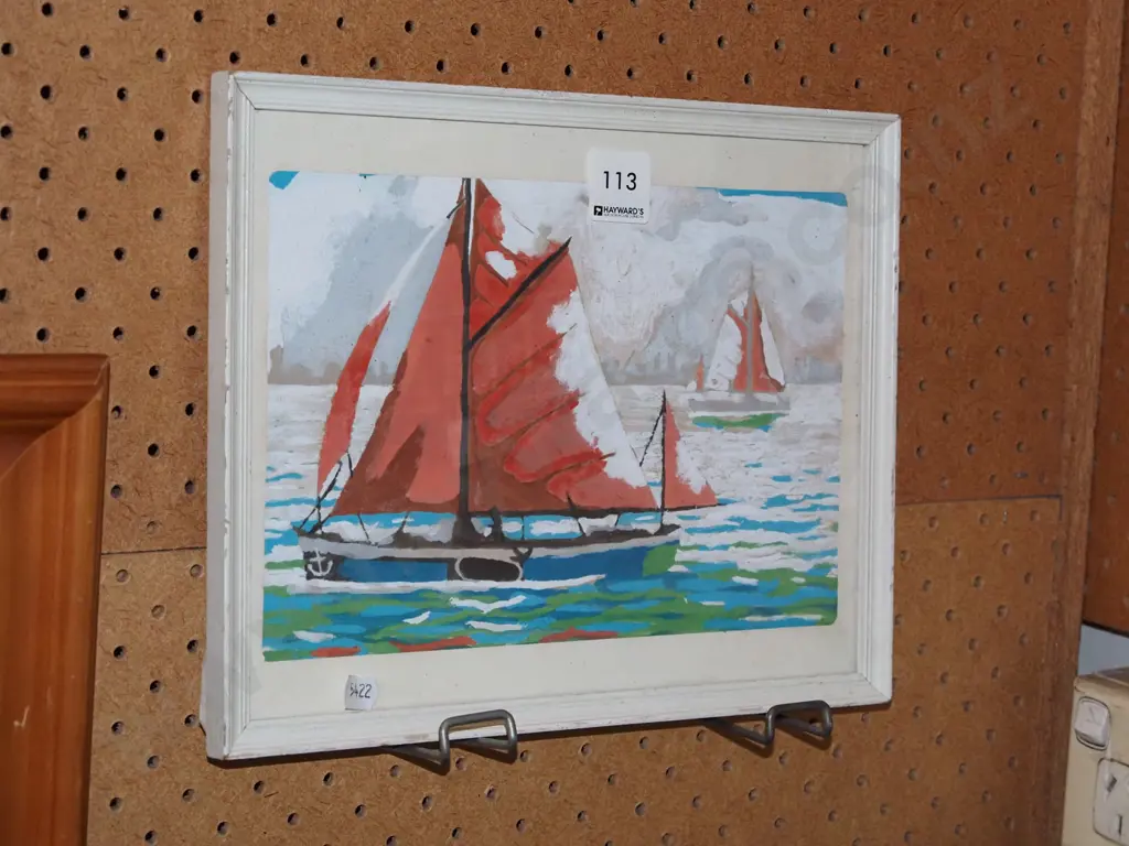 framed print - sailing boats Image 1++