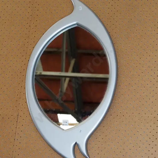 unusual shaped wall mirror 
