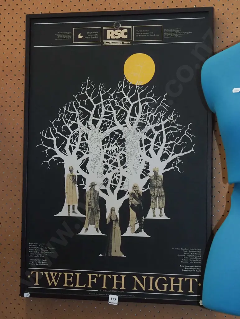 framed poster print - RSC Twelth Night Image 1++