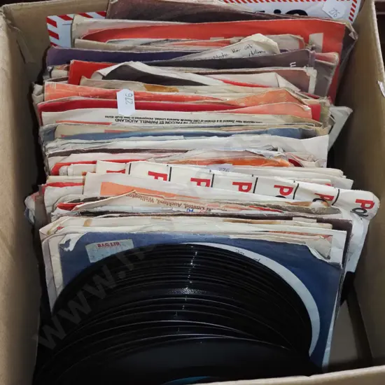 box of 45s