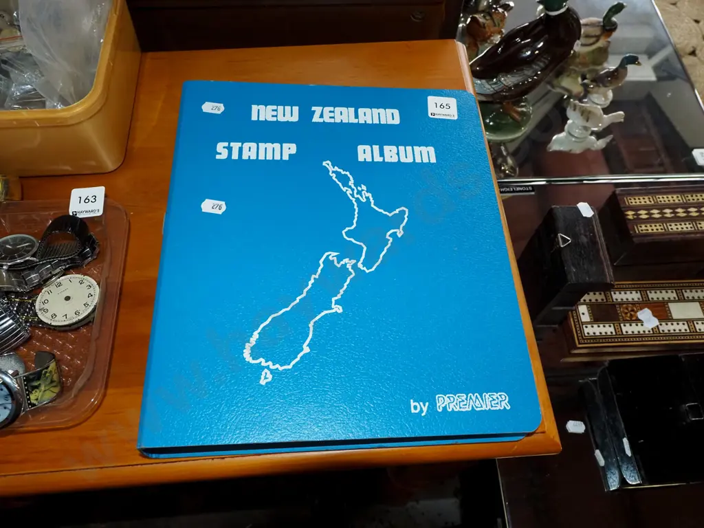 NZ stamp album Image 1++