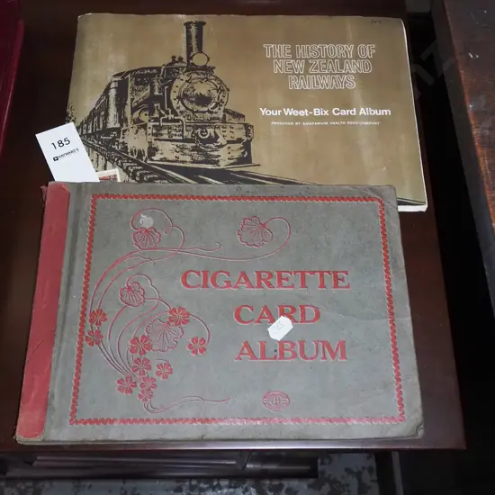 cigarette card album, Weetbix railway card album