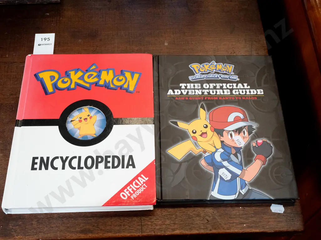 2x Pokemon books Image 1++