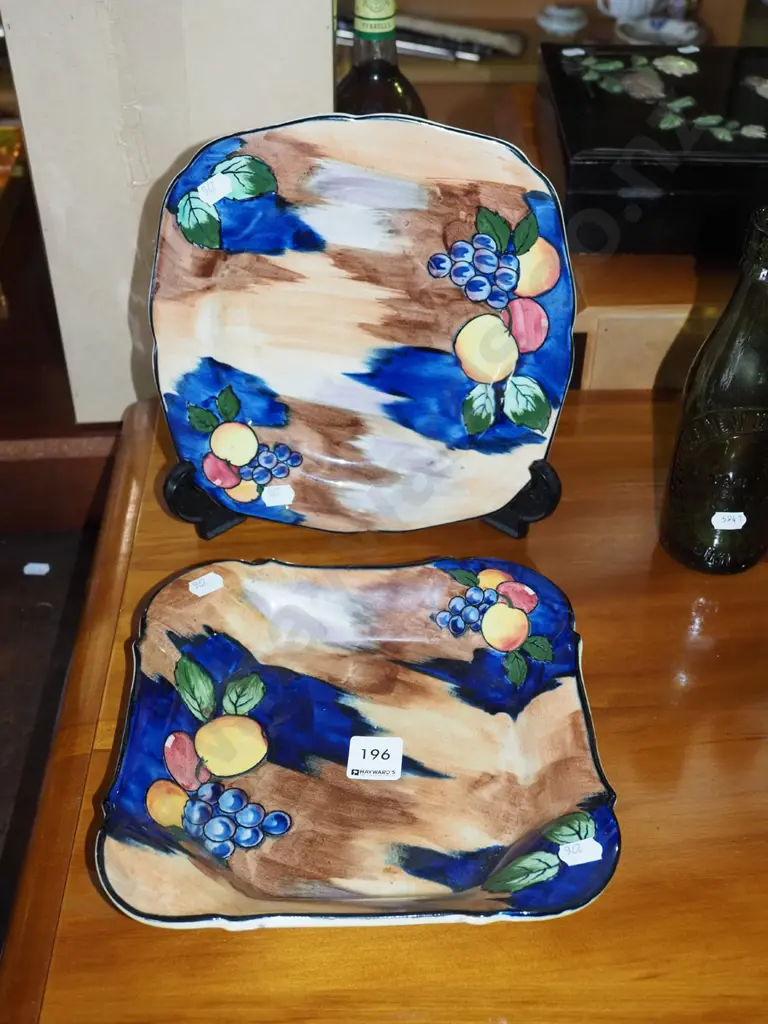  Tunstall hand painted plate and bowl Image 1++