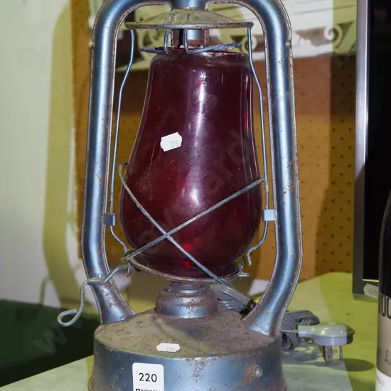 lantern themed table lamp