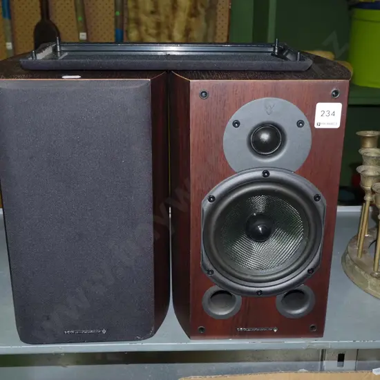 pair of Wharfedale bookcase speakers