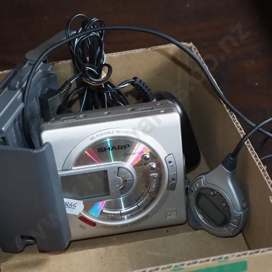 Sharp mini disc recorder