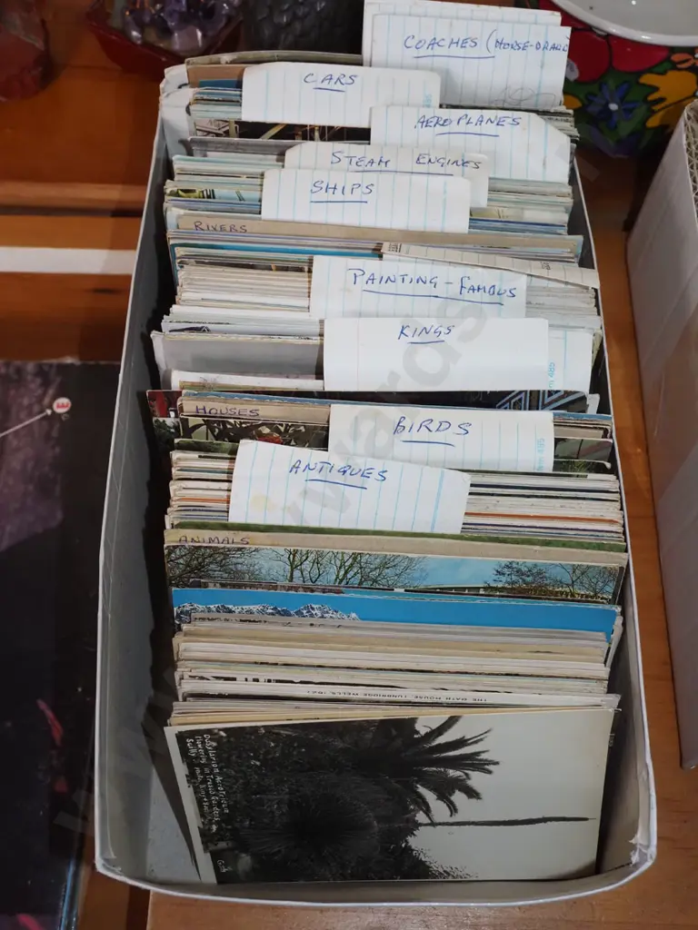 box of postcards Image 1++