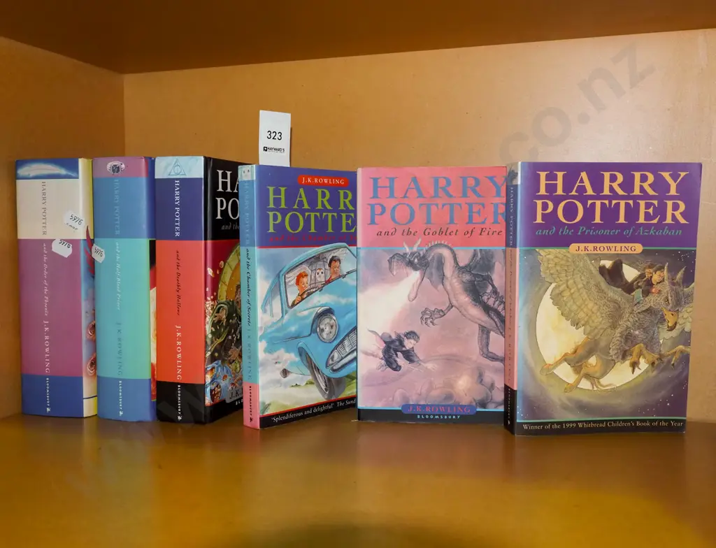 Harry Potter books Image 1++