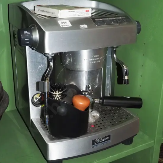 Sunbeam Café Series espresso machine and accessories