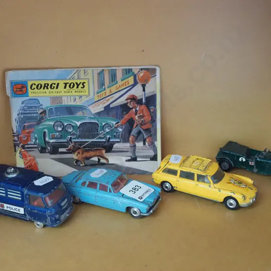 vintage toys, Corgi toys catalogue